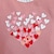 Недорогие Комплекты-2 предмета Дети (1-4 лет) Девочки С сердцем Crewneck Комплект с капюшоном и спортивными штанами Устанавливать Длинный рукав Повседневные на открытом воздухе Хлопок 1-3 лет Весна Розовый