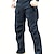 cheap Cargo Pants-Men&#039;s Cargo Pants Softshell Pants Tactical Pants Button Multi Pocket Straight Leg Plain Comfort Wearable Casual Daily Holiday Sports Fashion Black Khaki