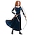 cheap Historical &amp; Vintage Costumes-Women&#039;s Princess Brave Adult Cosplay Costume Medieval Viking Outfits Irish Dress Blouse Quiver 3 PCS LARP Party Carnival