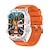 voordelige Smartwatches-k61pro smartwatch 1.96 amoled scherm bluetooth oproep sport tracker kompas gezondheid monitor smart watch voor android ios