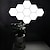economico Elettrodomestici intelligenti-Lampada da parete con sensore tattile elettronico a luce esagonale da 3 pezzi attivata lampada da notte a led con arredamento esagonale a nido d&#039;ape quantistico modulare nuovo design