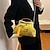 Χαμηλού Κόστους Τσαντάκια &amp; Βραδινές Τσάντες-γυναικεία τσάντα clutch τσάντες νάιλον για βραδινό νυφικό γάμο με φούντα ελαφριά γεωμετρικά σε μαύρο ροζ χρυσό