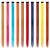 levne Clip in Extensions-10ks barevné dlouhé rovné clip-in prodlužování vlasů pro ženy módní pro každodenní použití party cosplay halloween