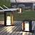 abordables Post Light-Lumière de pelouse minimaliste moderne extérieure étanche lumière de jardin jardin villa lumière LED paysage club jardin pelouse lumière 110-240v