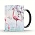 billiga Moderna dricksglas-flamingo färgskiftande kaffemugg, keramisk kaffekopp, värmekänslig vattenkopp, sommarvinter dryckesartiklar, födelsedagspresenter, semesterpresenter, julklappar, nyårspresenter, alla hjärtans dag presenter