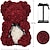 baratos Decoração de casa-Dia de pelúcia dia dos namorados imortal rosa urso simulação espuma flor urso presente de aniversário rosa urso 25cm