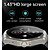 halpa Älykellot-JA03 Älykello 1.43 inch Älykello Bluetooth EKG + PPG Askelmittari Puhelumuistutus Yhteensopiva Android iOS Naisten Miehet Pitkä valmiustila Handsfree puhelut Vedenkestävä IP 67 54 mm kellokotelo