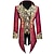 cheap Historical &amp; Vintage Costumes-Men&#039;s Steampunk Vintage Tailcoat Jacket Gothic Victorian Frock Uniform Retro Vintage Medieval Renaissance