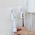 זול גאדג&#039;טים לאמבט-מחזיק מברשת שיניים צמוד על הקיר מכוסה אבק ארגונית אחסון מברשת שיניים לאמבטיה מתלה מתלה מברשת שיניים לבן