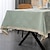 billiga Dukar-matbordsduk i förtjockad bomullslinne i nordisk stil, teduk mot skållning och halkskydd, rektangulär skrivbordsmatta, dekorativ duk för tv-skåp