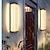 economico applique da esterno-applique da parete per esterni, luci per recinzione a led ip65 impermeabile calda/bianca/nautrale applique decorativa con cablaggio per cancello della villa balcone cortile lampada esterna