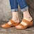 ieftine Sandale de Damă-Pentru femei Sandale Papuci Sandale Platformă Sandale Confort Pantofi de confort Casual Zilnic Plajă Mată Vară Primăvară Eliminat Broderie Toc Platformă Vârf rotund Casual minimalism Sintetice Loafer