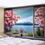 cheap Landscape Tapestry-Fantasy Room Window Hanging Tapestry Wall Art Large Tapestry Mural Decor Photograph Backdrop Blanket Curtain Home Bedroom Living Room Decoration