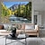 cheap Landscape Tapestry-Landscape Mountain Valley Hanging Tapestry Wall Art Large Tapestry Mural Decor Photograph Backdrop Blanket Curtain Home Bedroom Living Room Decoration