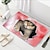 billige Måtter og tæpper-badeværelse bademåtte flannel skridsikkert tæppe badekar gulvtæppe brusebad dørmåtte memory skummåtte vaskbart tæppe