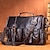 levne Pánské tašky-vintage pravá kůže pánská aktovka taška na laptop messenger první vrstva kabelka z hovězí kůže retro ležérní styl