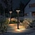 cheap Pathway Light-Outdoor Aisle Lights Warm White Modern Street Light Outdoor Waterproof, Perfect Solar Light for Backyard, Lawn, Driveway, Walkway, Garden Decoration.