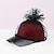 billige Partyhatter-hatter fiber solhatt slør lue uformell ferie enkel retro med prikkete tyll hodeplagg hodeplagg