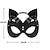 billige Masker-Maske Kat Punk &amp; Gotisk Voksne Herre Dame Halloween Maskerade Karneval Halloween Maskerade Nemme Halloween kostumer Klæd dig ud