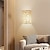 cheap Wall Sconces-Modern Wall Sconces Rattan Wall Sconce Indoor Wall Lamp Farmhouse Wall Light for Living Room Dining Room Study Bedroom Bathroom Stairs