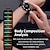 baratos Smartwatch-iMosi ET482 Relógio inteligente 1.43 polegada Relógio inteligente Bluetooth ECG + PPG Monitoramento de temperatura Podômetro Compatível com Android iOS Feminino Masculino Suspensão Longa Chamadas com