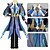 cheap Anime Costumes-Inspired by Genshin Impact Neuvillette Anime Cosplay Costumes Japanese Halloween Cosplay Suits Long Sleeve Costume For Men&#039;s