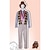cheap Movie &amp; TV Theme Costumes-Charlie and the Chocolate Factory Wonka Willy Wonka Cosplay Costume Outfits Men&#039;s Movie Cosplay Cosplay Red 6 PCS Halloween Masquerade Coat Vest Shirt