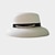 baratos Chapéu de Festa-Chapéus de fibra de poliéster balde chapéu de palha chapéu de sol casamento casual elegante com fitas pérolas headpiece headwear