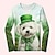 Χαμηλού Κόστους κοριτσίστικα 3d μπλουζάκια-αγ. μπλουζάκι μπλουζάκι για κορίτσια patrick 3d σκυλί με μακριά μανίκια 3d print άνοιξη φθινόπωρο ενεργή μόδα χαριτωμένα παιδιά από πολυεστέρα 3-12 ετών με λαιμόκοψη σε εξωτερικό χώρο casual