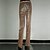 cheap Bottoms-Metallic Sparkle Pants Sheer Mesh Rhinestone Cover Up Disco Solid Color Women&#039;s Party Club Pride Parade Adults&#039; Pants
