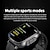Недорогие Умные браслеты-696 D8 Умные часы 2.01 дюймовый Умный браслет Bluetooth ЭКГ + PPG Педометр Напоминание о звонке Совместим с Android iOS Мужчины Хендс-фри звонки Напоминание о сообщении IP 67 Корпус для часов 42 мм