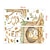 billiga Väggklistermärken-nordisk akvarell handmålad söt katt röd fågel väggdekal vardagsrum sovrum soffa bakgrund dekoration klistermärke 1st 30*90cm*2st
