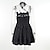 cheap Historical &amp; Vintage Costumes-Retro Vintage Punk &amp; Gothic Dress A Line Dress Goth Girl Women&#039;s Masquerade Party Dress