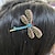 cheap Hair Styling Accessories-Halloween Ghost Mom Retro Butterfly Hair Card Girl One line Clip Fashion Dragonfly Headwear Ladies Gift