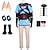 abordables Costumes de manga-Inspiré par La légende de Zelda : les larmes du royaume Lien Manga Costumes de Cosplay Japonais Mascarade Costumes de Cosplay Plus d&#039;accessoires Costume Pour Homme Femme