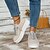 ieftine Adidași de Damă-Pentru femei Adidași Pantofi Augmentare Înălțime Pantofi Spumante Mocasini cu platforma Ziua Îndrăgostiților Muncă Sclipici Strălucitor Platformă Toc Drept Vârf rotund Confortabili minimalism Plimbare