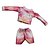 billige Dukketilbehør-rondom 3 sett 30 cm rosa skifteklær fasjonable sett topp og bunn todelt skjørtsett