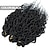 tanie Szydełkowe włosy-faux locs szydełkowe włosy dla czarnych kobiet miękkie locs 24 cal bogini szydełkowe włosy kręcone końcówki dredy styl boho warkocz syntetyczny przedłużanie włosów