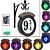 Недорогие Уличные светильники-Ретро подвесной ночник, металлический настенный ночник на платформе, домашний декор, логотип, светодиодное украшение, подарок для любителей кино