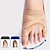 ieftine Îngrijirea sănătății la domiciliu-1 pereche de șosete de corectare a degetelor de la picior, separator suprapus degete, pantofi ultra-subțiri respirabili - purtabili pentru bărbați și femei reglabili