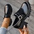 ieftine Ghete de Damă-Pentru femei Pantofi pumps Cizme Cizme cu platformă Mărime Plus Size În aer liber Zilnic Ghete Botine Platformă Toc Îndesat Vârf rotund Casual Confortabili minimalism Imitație Piele Loafer Negru