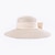 זול כובע מסיבות-כובעים פּוֹלִיאֶסטֶר סיב כובע קלושה\עם שוליים רחבים כובע קש כובע שמש חתונה קזו&#039;אל אלגנטית חתונה עם פפיון כיסוי ראש כיסוי ראש