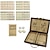 abordables juegos y accesorios-Juego clásico de Mahjong con estuche de almacenamiento de madera, juego familiar para 4 jugadores, entretenimiento, el mejor regalo