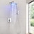 זול ברזים למקלחת-ברז למקלחת הגדר - שפורפרת יד כלולה LED הר קבוע עכשווי מגולוון מעמד פנים שסתום קרמי Bath Shower Mixer Taps