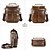 cheap Men&#039;s Bags-1pc Men&#039;s Fashion Messenger Top Layer Cowhide Business Single Shoulder Bag Large Capacity Multi-functional Fashionable Shoulder Bag