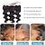 ieftine 3 Extensii cu Închidere-Unda corporală pachete de păr uman cu parte frontală (16 18 20 14 parte gratuită) extensii de păr uman 100% natural 13x4 hd frontal din dantelă transparentă cu țesătură neagră de undă corporală 3