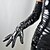 voordelige Gothic-Opera-handschoenen Lange handschoenen Handschoenen Punk &amp; Gothic PU-nahka Voor Schijf Cosplay Carnaval Dames Kostuum juwelen Mode-sieraden