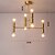 preiswerte Sputnik-Design-LED-Pendelleuchte, 55/100 cm, Deckenleuchte, höhenverstellbar, Mid-Century-Modern-Deckenleuchte für Wohnzimmer, Esszimmer, Küche