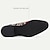 رخيصةأون أحذية أوكسفورد للرجال-رجالي البس حذائك جلد جلد البقر الإيطالي المحبب بالكامل ضد الزحلقة دانتيل أسود