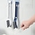 abordables Accessoires pour salle de bains-Brosse de sol de salle de bains en plastique trois en un, brosse de nettoyage de crevasse, brosse de nettoyage de salle de bains, brosse de sol à poils durs